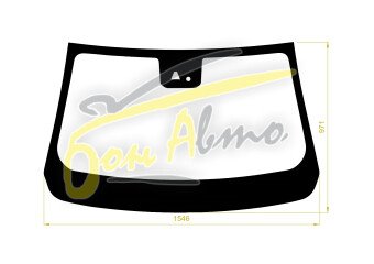 Стекло лобовое JETOUR DASHING 2022- (SUV-LHD) место под 1 камеру, место под датчик дождя, 
Бренд: КМК