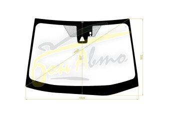 Стекло лобовое TOYOTA PRIUS 2015-2023 (ZVW50-LHD) место под 1 камеру, место под датчик дождя, молдинг, антенна, фурнитура, 
Бренд: BENSON