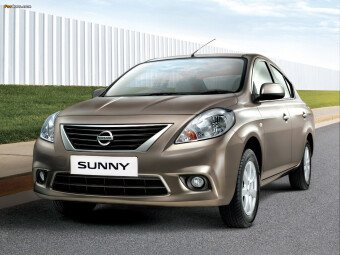 Стекло лобовое NISSAN SUNNY 2011- (#N17) 
Бренд: YHG с синей полосой
