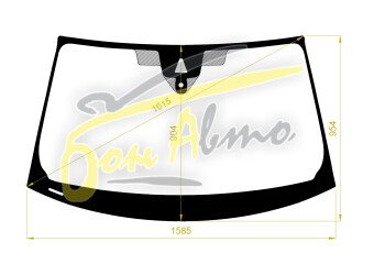 Стекло лобовое AUDI Q8 2018-2023 (4MN-2022) место под 1 камеру, место под датчик дождя, молдинг, фурнитура, 
Бренд: BENSON