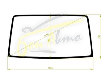 Стекло лобовое NISSAN ATLAS-ELF 1993-2006 (NMR-hi-cab-1539*790*1616)
Бренд: BSG с зеленой полосой