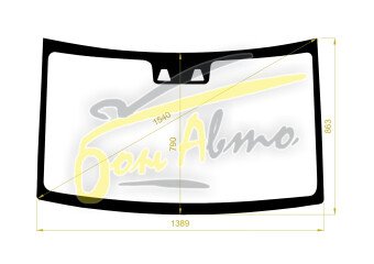 Стекло лобовое MITSUBISHI DELICA D:2 2015-2020 (MB36,MB46) место под 2 камеры 
Бренд: BENSON