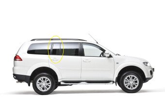 Стекло боковое MITSUBISHI PAJERO SPORT 2008-2016 (KH0) RQ/RH 
Бренд: BENSON