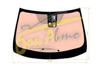 Стекло лобовое NISSAN X-TRAIL 2013-2021 (T32-LHD-2017) полный обогрев, место под 1 камеру, место под датчик дождя, акустическое, 
Бренд: BENSON