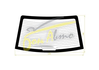 Стекло заднее с обогревом HYUNDAI SOLARIS 2017- (HCR-4d sed) 
Бренд: BENSON