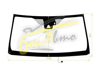 Стекло лобовое TOYOTA LAND CRUISER PRADO 2009-2023 (GRJ150-LHD-2017) обогрев щеток, место под 1 камеру, место под датчик дождя, 
Бренд: ZDG