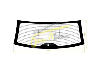 Стекло заднее с обогревом VOLKSWAGEN TOUAREG 2002-2010 (7LA) 
Бренд: BSG