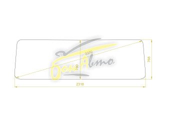 Стекло лобовое DAF XF-SERIES 1997-2006 (XF95-2318*768*2370) 
Бренд: BENSON