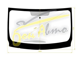 Стекло лобовое RENAULT TRAFIC 2001-2014 () 
Бренд: BSG с зеленой полосой