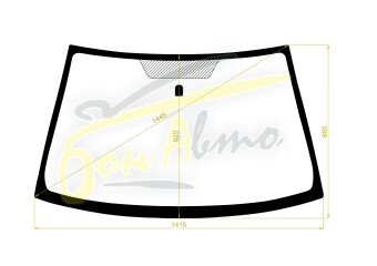 Стекло лобовое NISSAN PULSAR 2000-2005 (G10) 
Бренд: YHG 30% с синей полосой