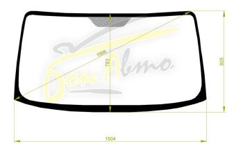 Стекло лобовое ISUZU COMO 2001-2012 (E25) 
Бренд: BSG