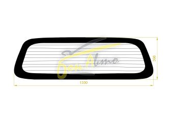 Стекло заднее с обогревом MITSUBISHI L200 2015- (KL) 
Бренд: ZDG