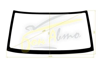 Стекло лобовое NISSAN XTERRA 1999-2004 (D22) 
Бренд: BENSON с синей полосой