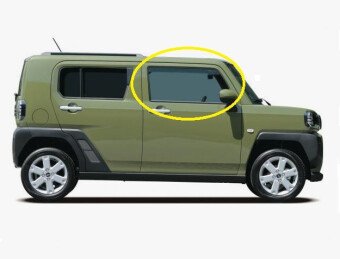 Стекло боковое DAIHATSU TAFT 2020- LA900 FD/RH фурнитура, 
Бренд: BENSON