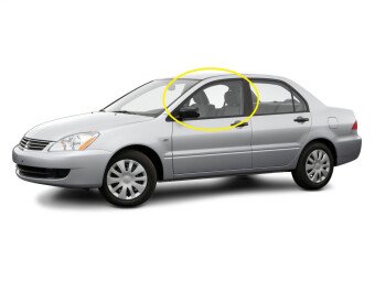 Стекло боковое MITSUBISHI LANCER 2003-2010 (CS-4d) FD/LH 
Бренд: BSG