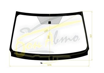 Стекло лобовое TOYOTA HARRIER 2013-2020 (XU60-RHD) обогрев щеток 
Бренд: BENSON