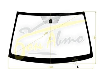 Стекло лобовое DAIHATSU BOON 2010-2016 (M600-RHD) обогрев щеток 
Бренд: BSG