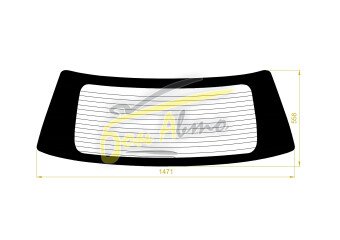 Стекло заднее с обогревом MITSUBISHI AIRTREK 2001-2008 (CU2-5W-2015) 
Бренд: BENSON