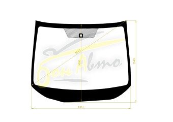 Стекло лобовое HONDA CIVIC 2011-2016 (FB2-RHD-4d sed) 
Бренд: BENSON с синей полосой