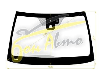 Стекло лобовое TOYOTA CAMRY 2017-2023 (ASV70-LHD) место под 1 камеру, место под датчик влажности, 
Бренд: BENSON