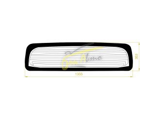 Стекло заднее с обогревом TOYOTA HILUX 2015- (AN120,130) 
Бренд: BENSON