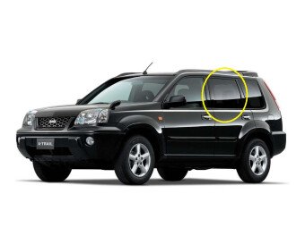 Стекло боковое NISSAN X-TRAIL 2000-2007 (T30) RD/LH 
Бренд: BSG Тонированное