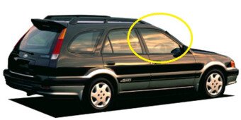 Стекло боковое TOYOTA SPRINTER CARIB 1995-2002 AE111G-4/5d FD/RH 
Бренд: BENSON