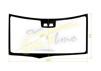 Стекло лобовое SUBARU CHIFFON 2016- (LA600-RHD) место под 2 камеры 
Бренд: BENSON