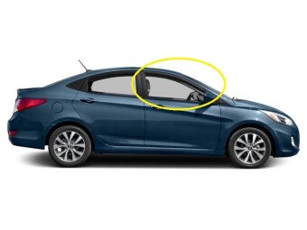 Стекло боковое HYUNDAI ACCENT 2010-2017 (RB-4d sed) FD/RH 
Бренд: BENSON