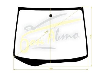 Стекло лобовое HONDA ODYSSEY 2003-2008 (RB1-RHD) 
Бренд: BSG с зеленой полосой