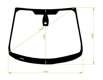 Стекло лобовое FORD FIESTA 2009- (CB1) 5d молдинг,
Бренд: BENSON