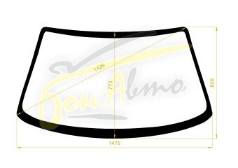 Стекло лобовое NISSAN PRESEA 1990-1995 (PR10) 
Бренд: BENSON