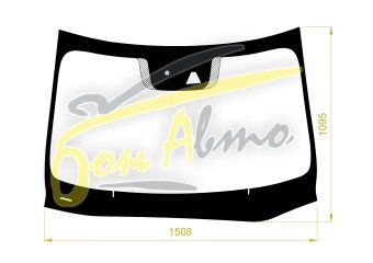 Стекло лобовое INFINITI QX55 2020- (UJ55-LHD) место под 1 камеру, место под датчик дождя, молдинг, атермальное, 
Бренд: FYG