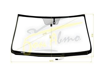 Стекло лобовое TOYOTA TUNDRA 2006- (GSK50-LHD) обогрев щеток, место под датчик дождя, 
Бренд: BENSON