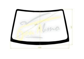 Стекло лобовое DAIHATSU TERIOS LUCIA 2002-2003 (J111G) 
Бренд: BENSON с синей полосой