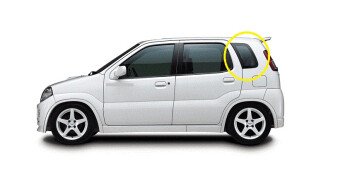 Стекло боковое SUZUKI IGNIS 2004-2007 (HR51S-5d) SW/LH/X 
Бренд: BENSON