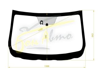 Стекло лобовое MAZDA CX-3 2014- (DK) 
Бренд: BENSON