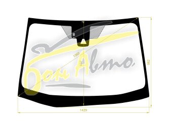 Стекло лобовое TOYOTA PRIUS 2015-2023 (ZVW50-RHD) место под 1 камеру, место под датчик влажности, 
Бренд: BENSON