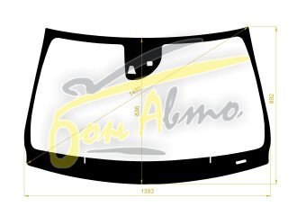 Стекло лобовое MERCEDES GLA-CLASS 2013-2020 (X156-RHD) место под 1 камеру с обогревом, место под датчик дождя, молдинг, 
Бренд: BENSON