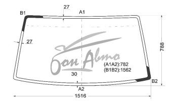 Стекло лобовое MUDAN MD 4015/5820 2006- (H100-в герметик) 
Бренд: BENSON