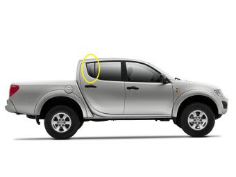 Стекло боковое MITSUBISHI TRITON 2006-2015 (KB9T) RQ/RH 
Бренд: BSG