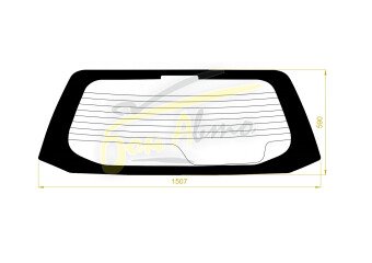 Стекло заднее с обогревом MITSUBISHI MIRAGE DINGO 1998-2002 (CQ) 
Бренд: BENSON