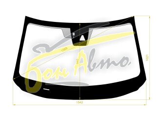 Стекло лобовое MAZDA CX-5 2017- (KF-LHD) место под 1 камеру, место под датчик дождя, 
Бренд: BENSON