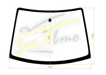 Стекло лобовое MAZDA PREMACY 1999-2005 (CP) 
Бренд: BSG с зеленой полосой
