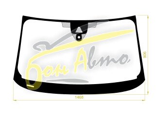 Стекло лобовое AUDI A3 2020- (8Y-4d sed) место под 1 камеру, место под датчик дождя, 
Бренд: КМК