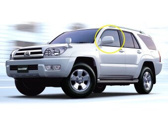 Стекло боковое TOYOTA HILUX SURF 2002-2009 N210 FD/LH 
Бренд: BENSON