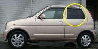 Стекло боковое DAIHATSU TERIOS LUCIA 2002-2003 (J100) RD/LH 
Бренд: BSG