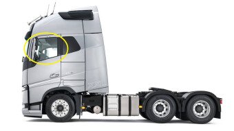 Стекло боковое VOLVO FH-SERIES 2013- FH12 2 отверстия FD/LH 
Бренд: BENSON