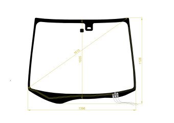 Стекло лобовое HONDA ODYSSEY 2003-2008 (RB1-RHD) обогрев щеток, место под датчик дождя, 
Бренд: BENSON