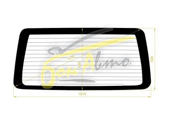 Стекло заднее с обогревом DAIHATSU ATRAI 2005- (S320) 
Бренд: BENSON